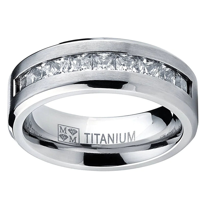 Elite Men's Diamond Wedding Band